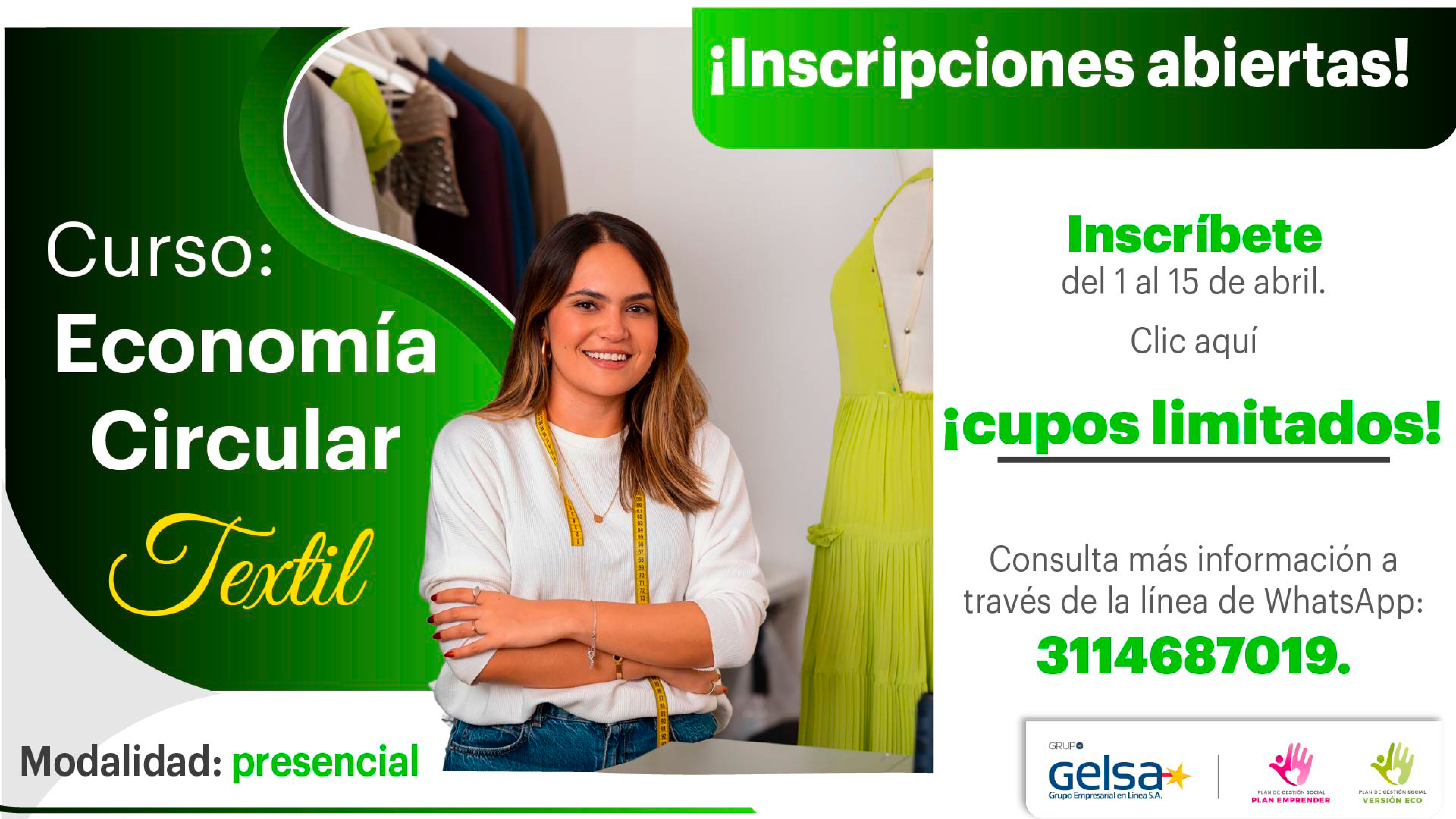 Gestión Ambiental lanza curso gratuito de Economía Circular Textil